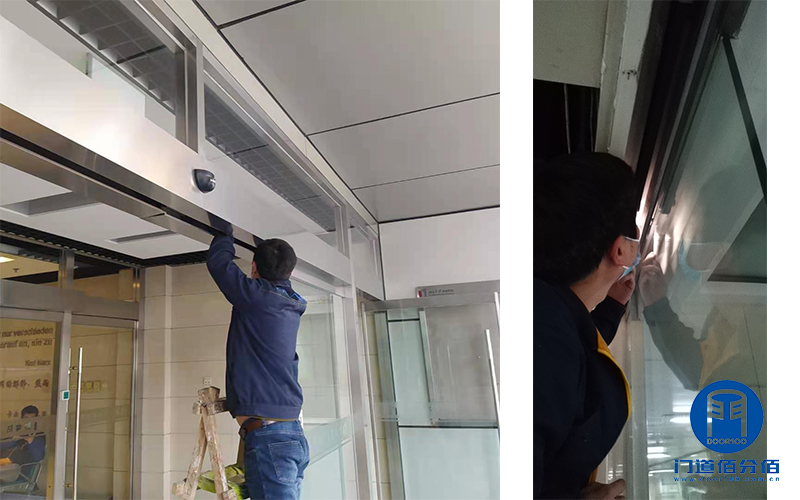 案例介紹：自動無框玻璃門驅動電機維修服務